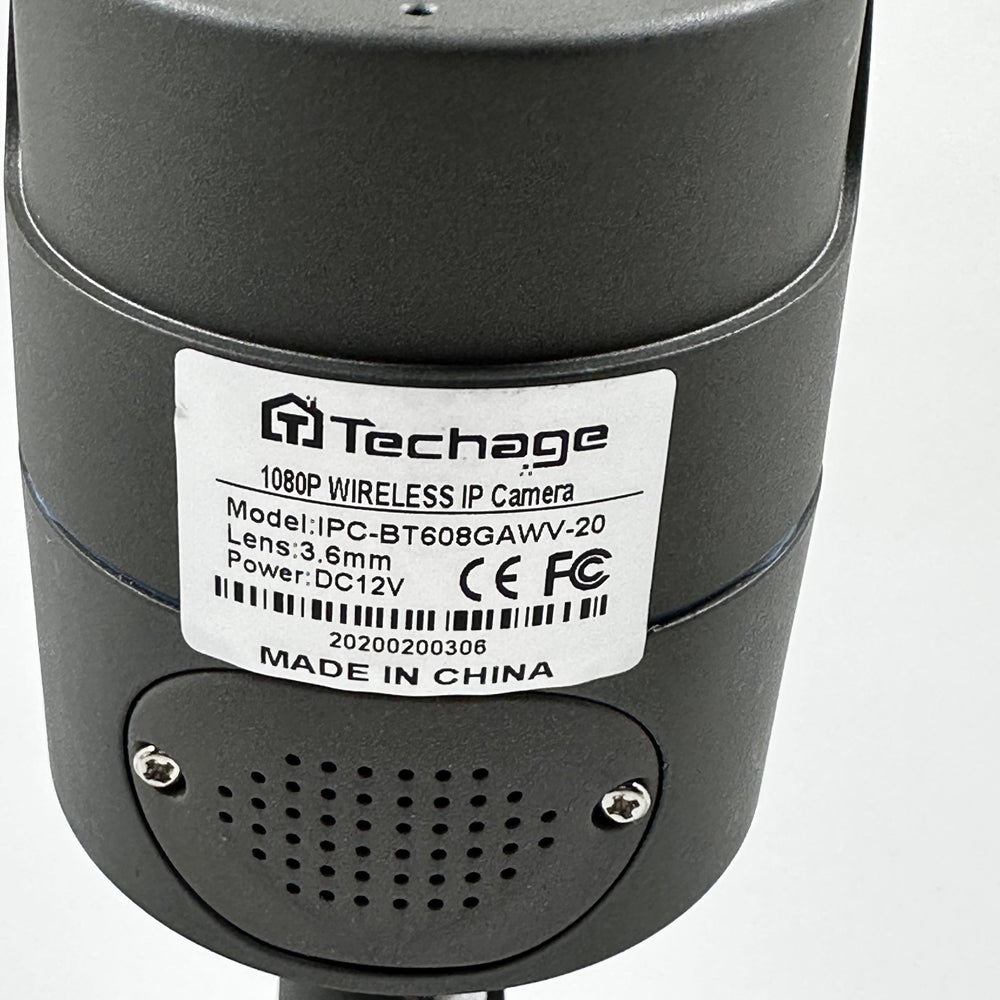 Techage övervakningskamera i grått - Homy Secondhand Online