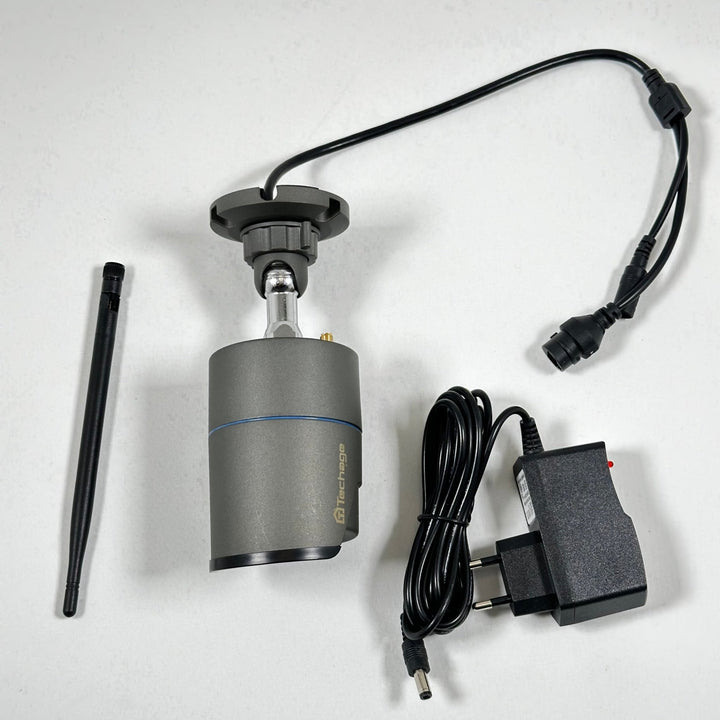 Techage övervakningskamera i grått - Homy Secondhand Online