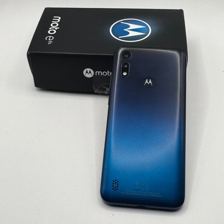 Motorola Moto E6s 13MP Dubbelkamera Svart - Homy Secondhand Online