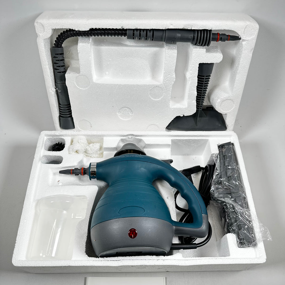 Kompakt Black & Decker ångrengörare i toppskick