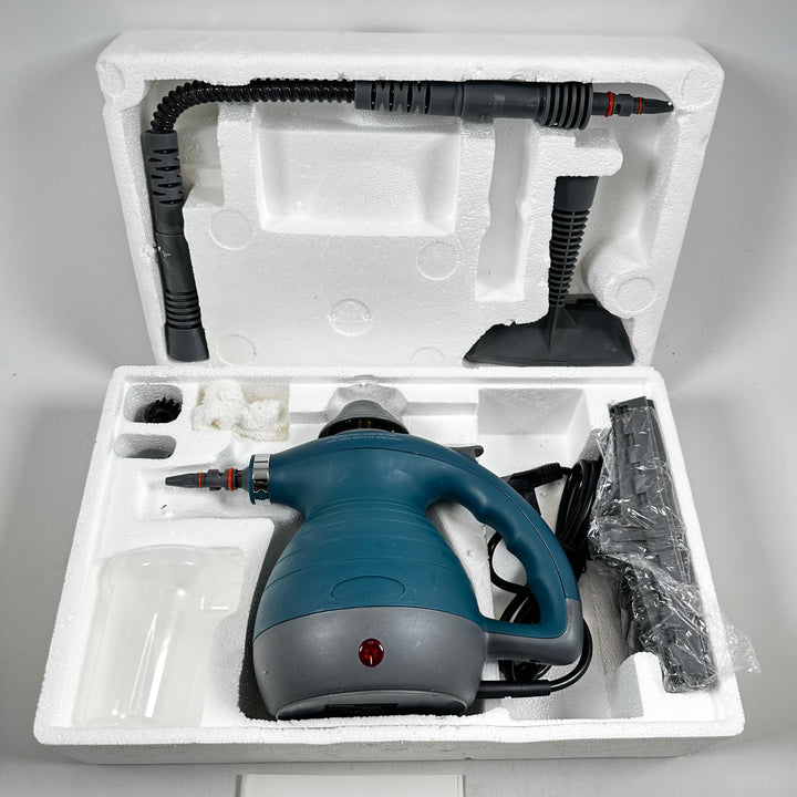 Kompakt Black & Decker ångrengörare i toppskick