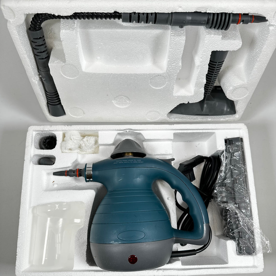 Kompakt Black & Decker ångrengörare i toppskick