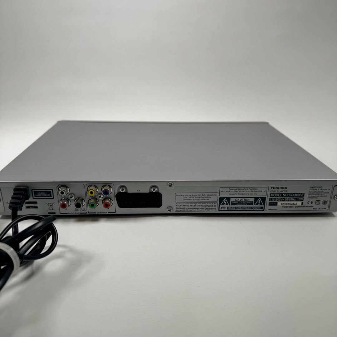 Toshiba DVD - spelare i silverfärg SD - 160E - Homy Secondhand Online