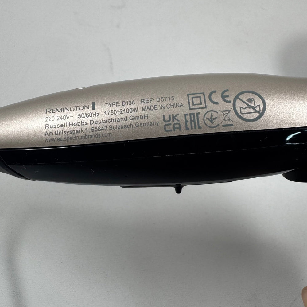 Remington Keramisk Hårtork med Jon - teknik - Homy Secondhand Online