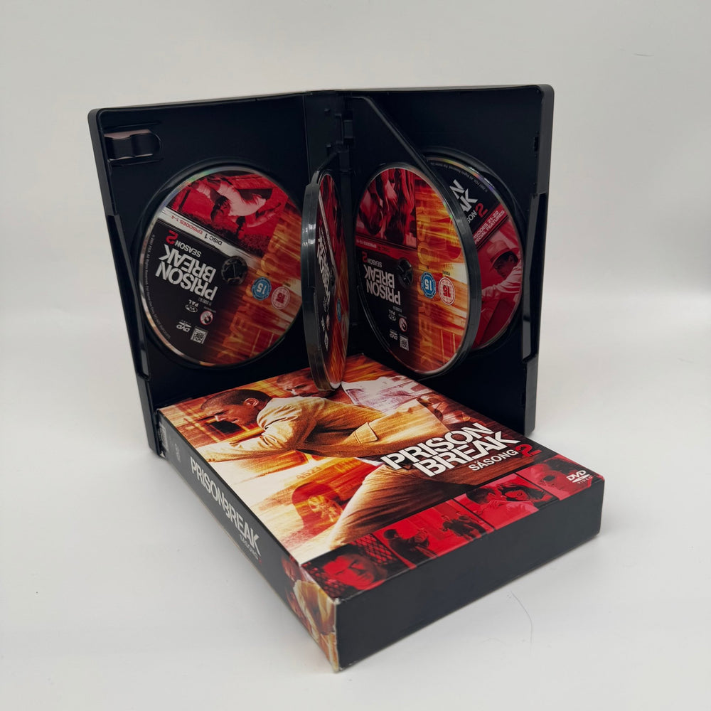Prison Break Säsong 2 DVD - Spännande Actionserie - Homy Secondhand Online