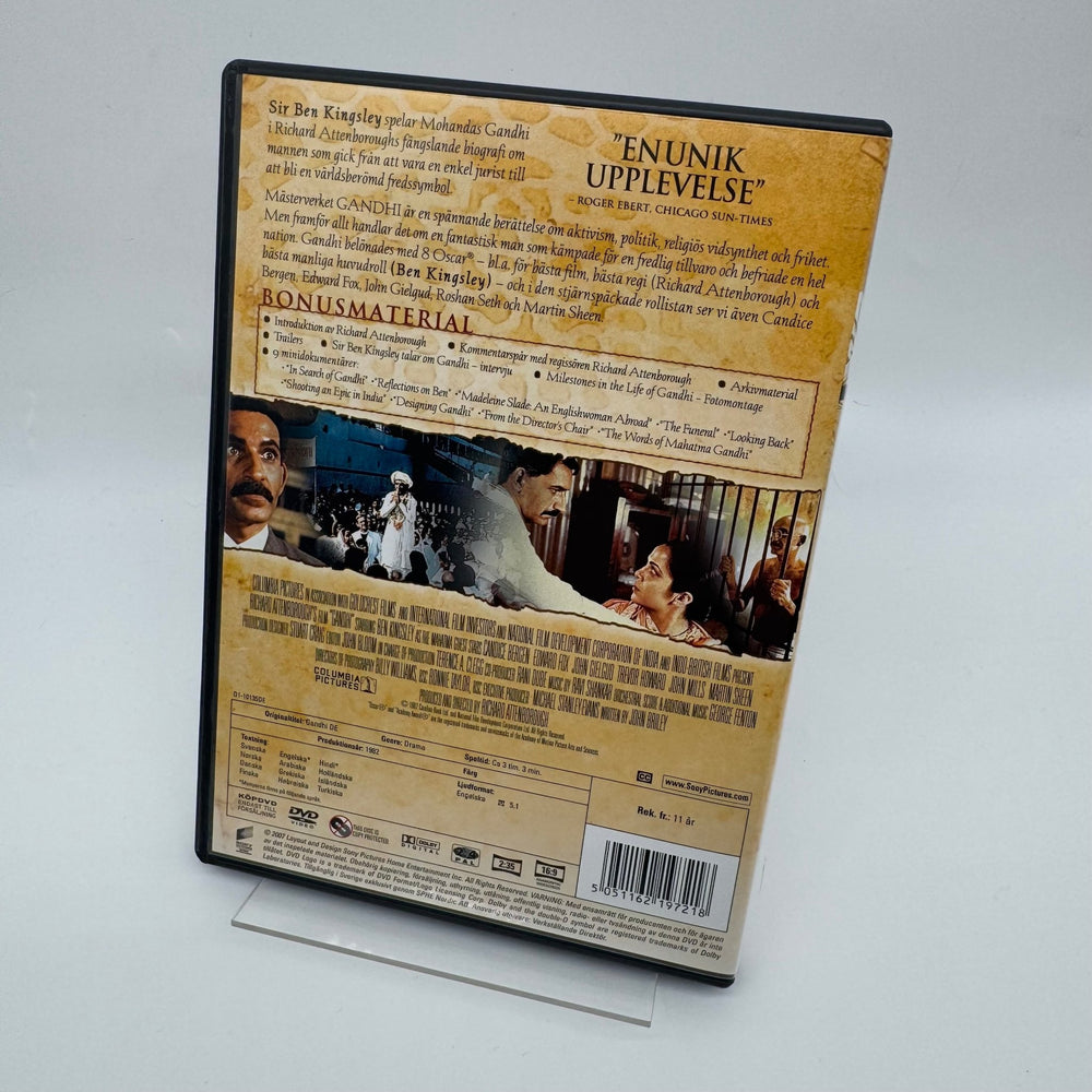 Gandhi 25 - års Jubileumsutgåva 2 - Disc DVD - Homy Secondhand Online