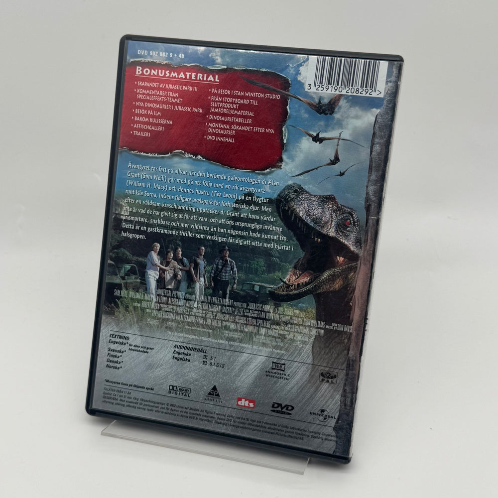 Jurassic Park DVD – Äventyr med Dinosaurier - Homy Secondhand Online