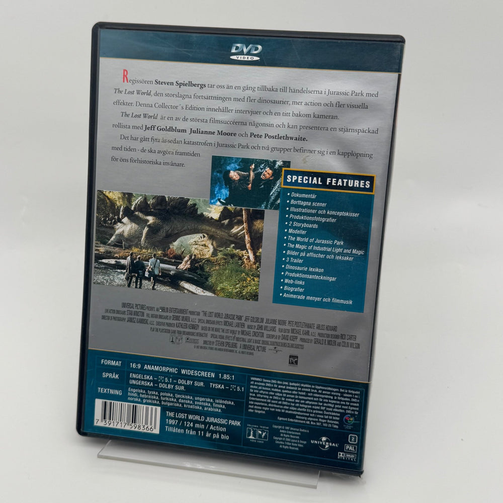 Den förlorade världen: Jurassic Park DVD Collector's Edition - Homy Secondhand Online