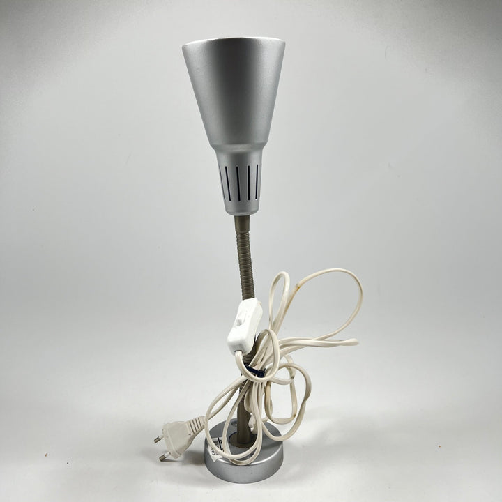 Grå Justerbar Bordslampa med Flexibel Arm - Homy Secondhand Online