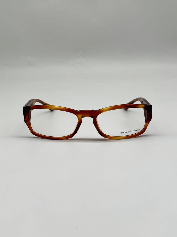 Bärnstensfärgade Retro Glasögon med Stil - Homy Secondhand Online