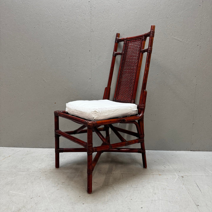 Retro rottingstol med klappfunktion tidigt 1900-tal