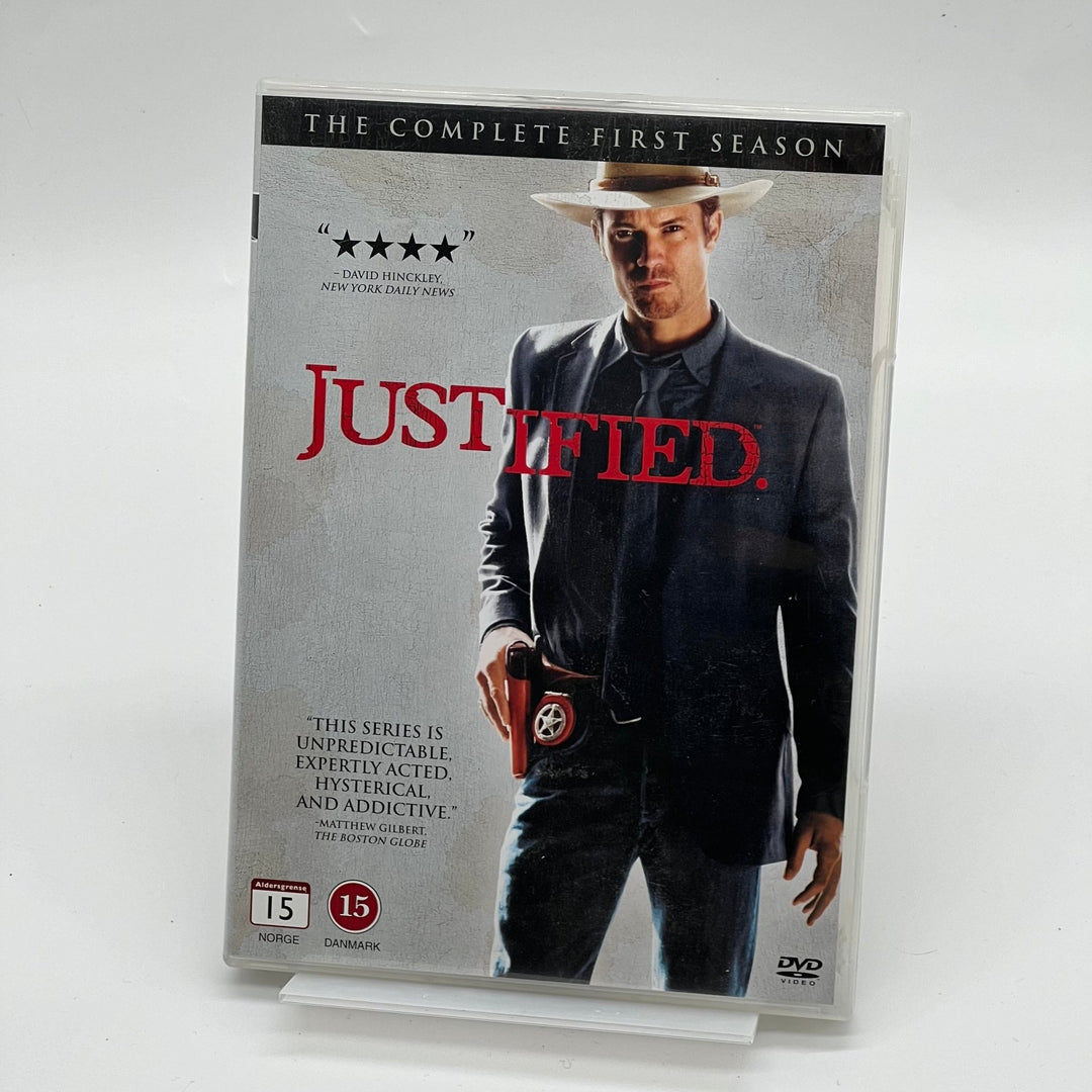 Justified Säsong 1 DVD - Komplett Första Säsongen - Homy Secondhand Online