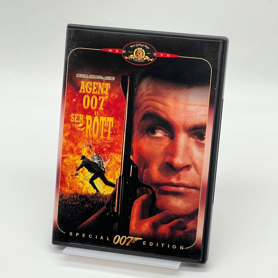 Agent 007 Ser Rött DVD Specialutgåva - Homy Secondhand Online