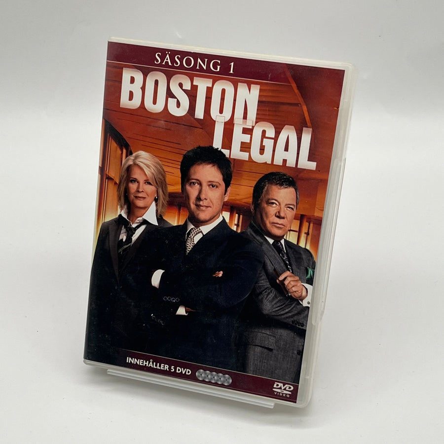 Boston Legal Säsong 1 DVD Box - 5 Skivor - Homy Secondhand Online