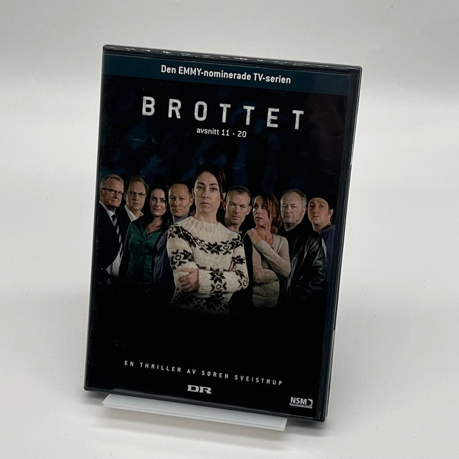 Brottet TV - serien DVD, Avsnitt 11 - 20 Thriller - Homy Secondhand Online