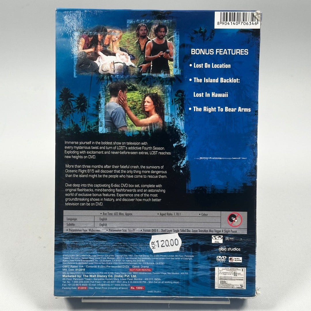 Lost säsong 4 komplett DVD - samling - Homy Secondhand Online