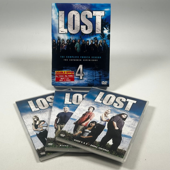 Lost säsong 4 komplett DVD - samling - Homy Secondhand Online