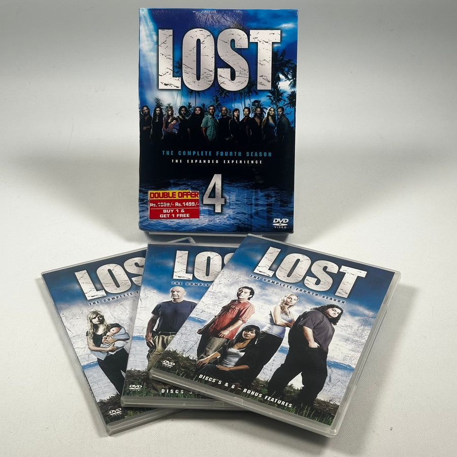 Lost säsong 4 komplett DVD - samling - Homy Secondhand Online