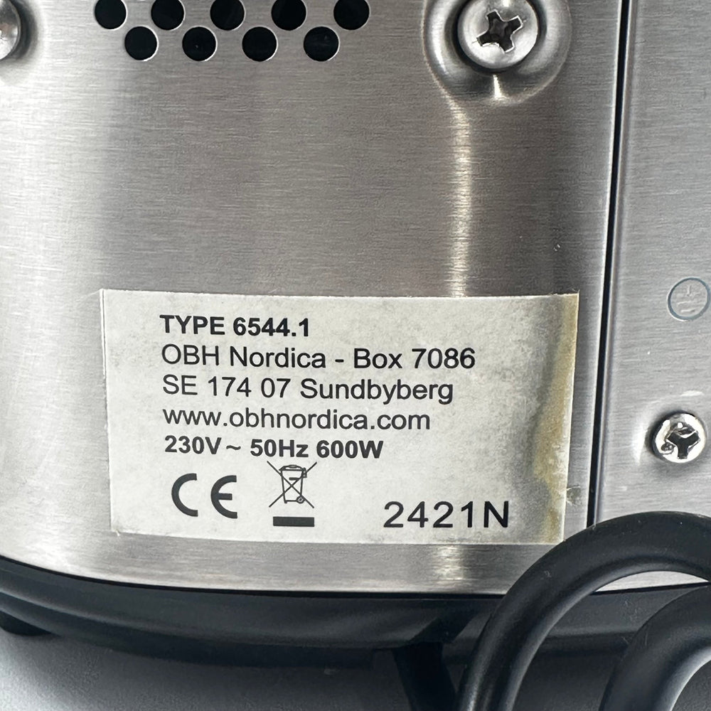 Modern Elektrisk Brödbakmaskin i Rostfritt Stål - Homy Secondhand Online