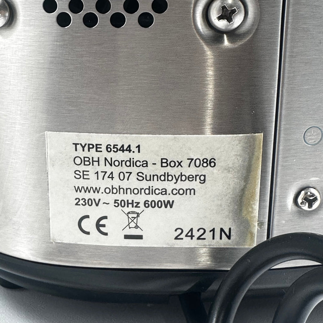 Modern Elektrisk Brödbakmaskin i Rostfritt Stål - Homy Secondhand Online