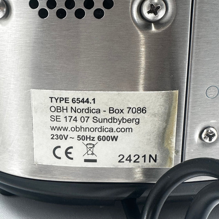 Modern Elektrisk Brödbakmaskin i Rostfritt Stål - Homy Secondhand Online