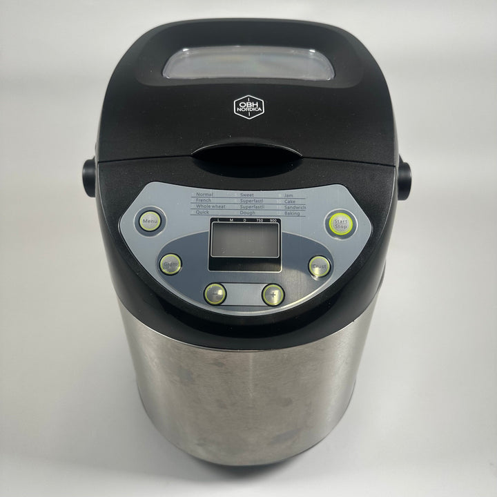 Modern Elektrisk Brödbakmaskin i Rostfritt Stål - Homy Secondhand Online