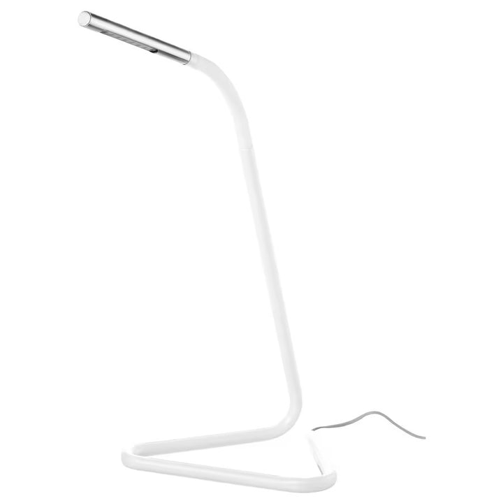 Stilren vit LED skrivbordslampa, flexibel design - Homy Secondhand Online