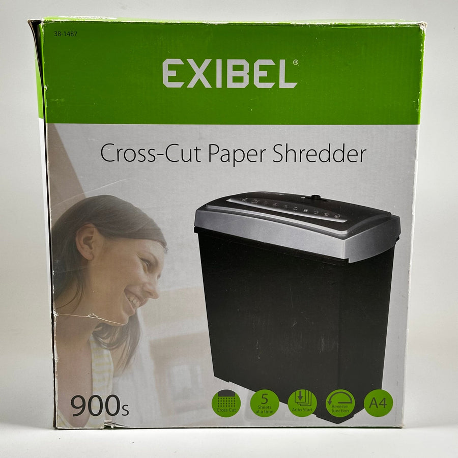 Exibel Cross - Cut Dokumentförstörare för Kontor - Homy Secondhand Online