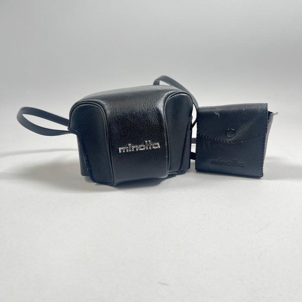 Minolta Hi - Matic F kamera med blixt - Homy Secondhand Online