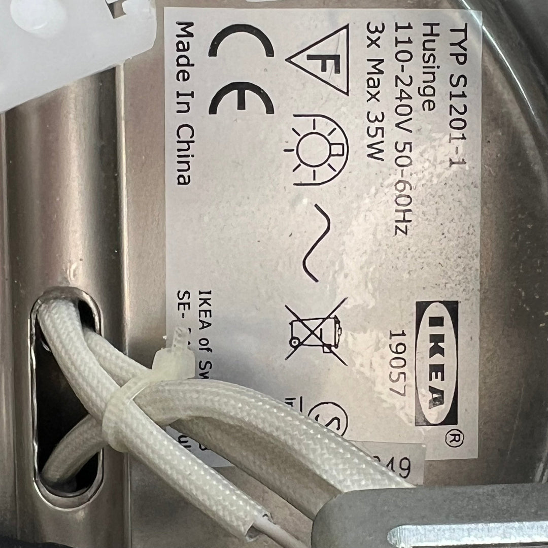 Modern Vägglampa i Rostfritt Stål med LED - Homy Secondhand Online