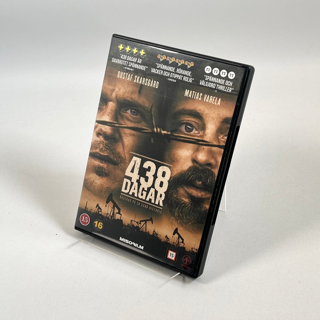 438 Dagar - Spännande Thriller med Skarsgård och Varela - Homy Secondhand Online