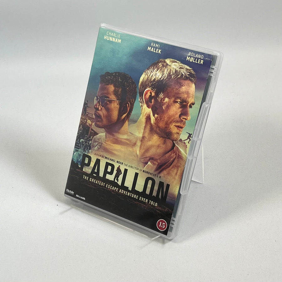 Papillon DVD - En episk rymningsäventyrsfilm - Homy Secondhand Online