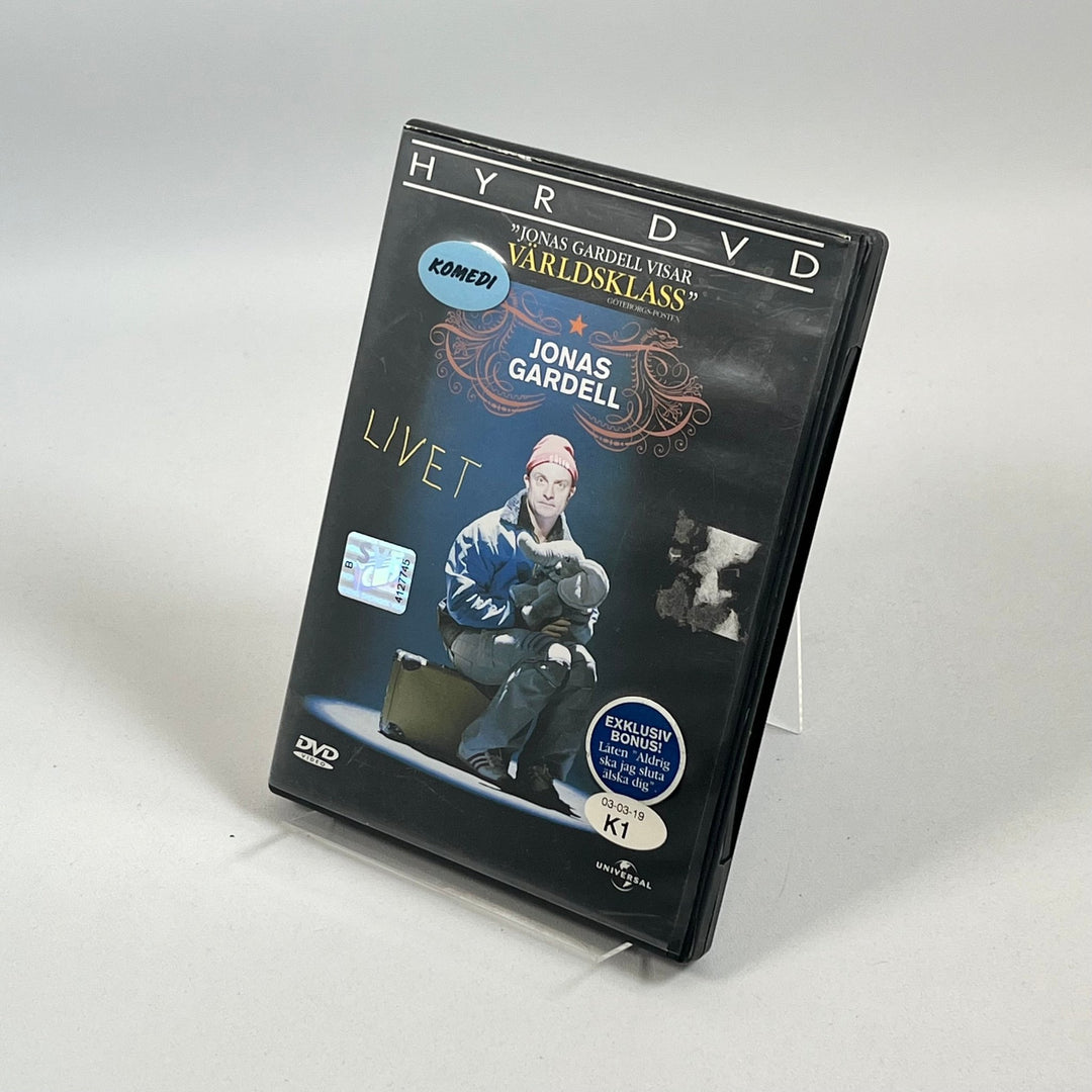 Jonas Gardell DVD - Livet Komedi Show - Homy Secondhand Online
