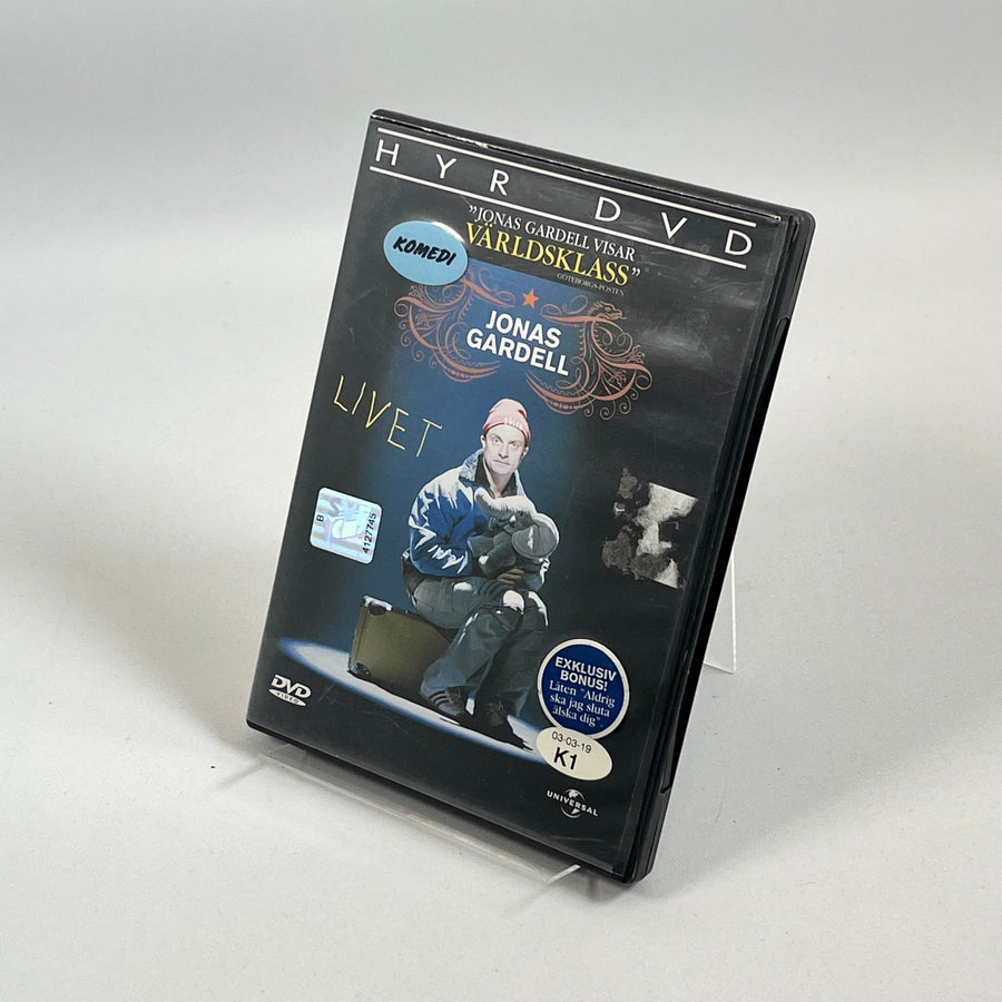 Jonas Gardell DVD - Livet Komedi Show - Homy Secondhand Online