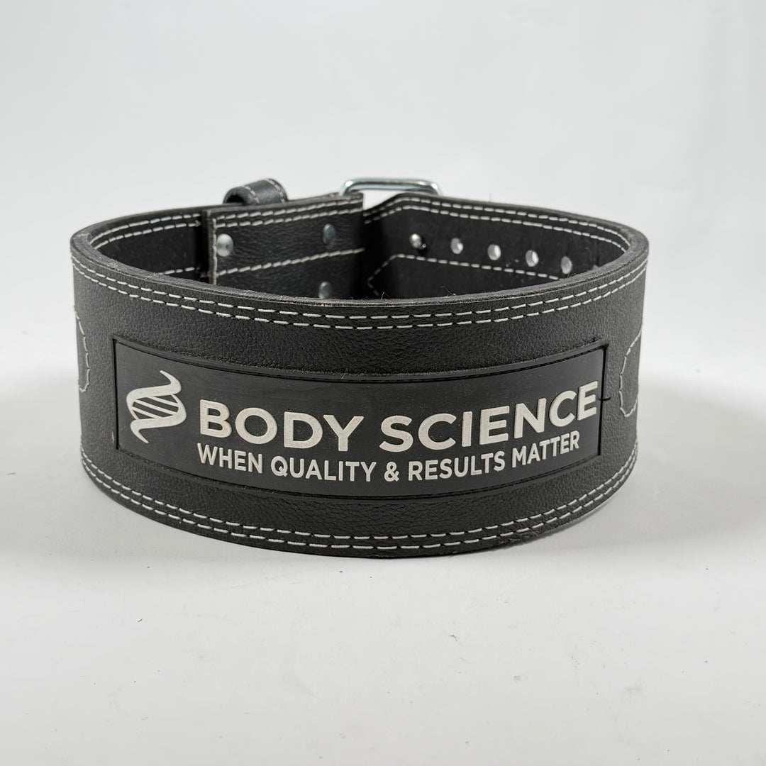 Body Science träningsbälte i syntetiskt läder