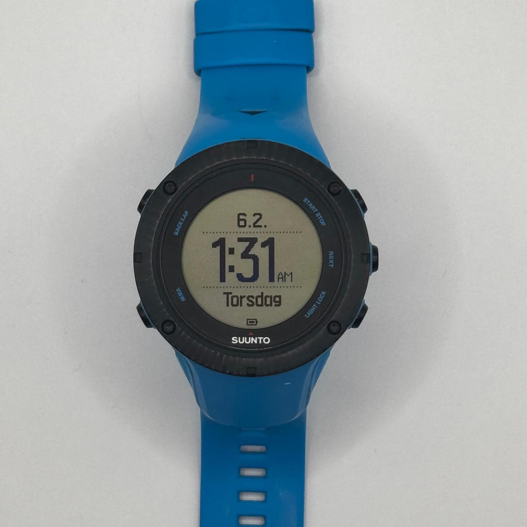 Blå Suunto Sportklocka - Homy Secondhand Online