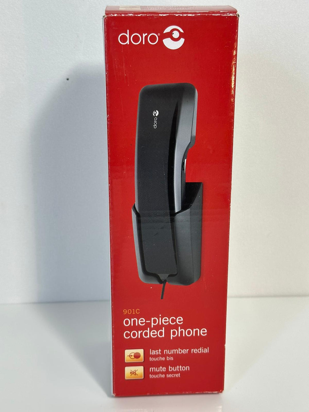 Doro 901C Svart Enkel Trådbunden Telefon - Homy Secondhand Online