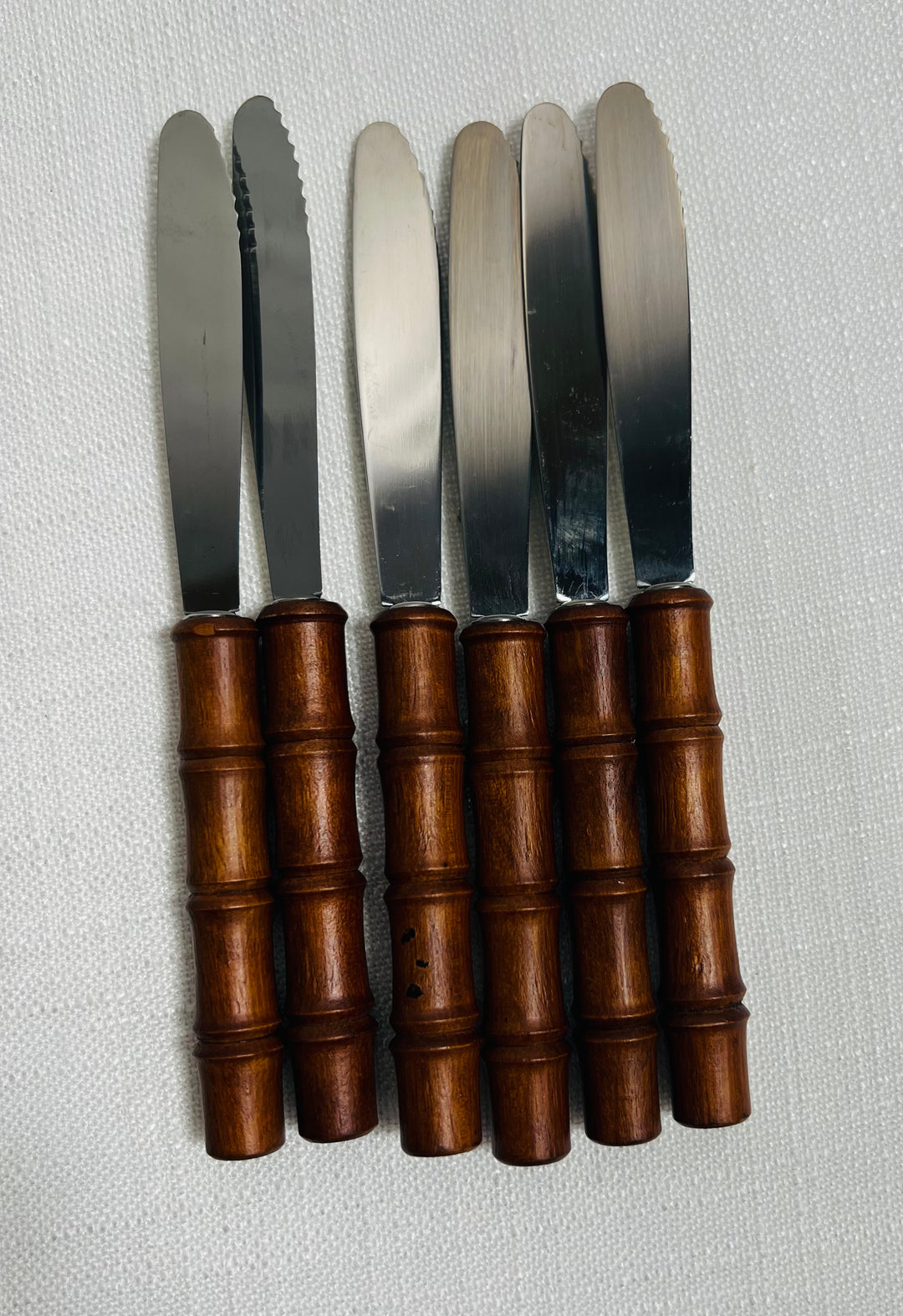 6 st små knivar