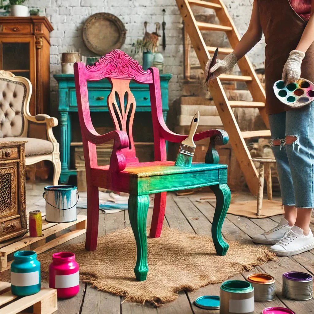 Så här gör du om gamla möbler till nya favoriter - Homy Secondhand Online