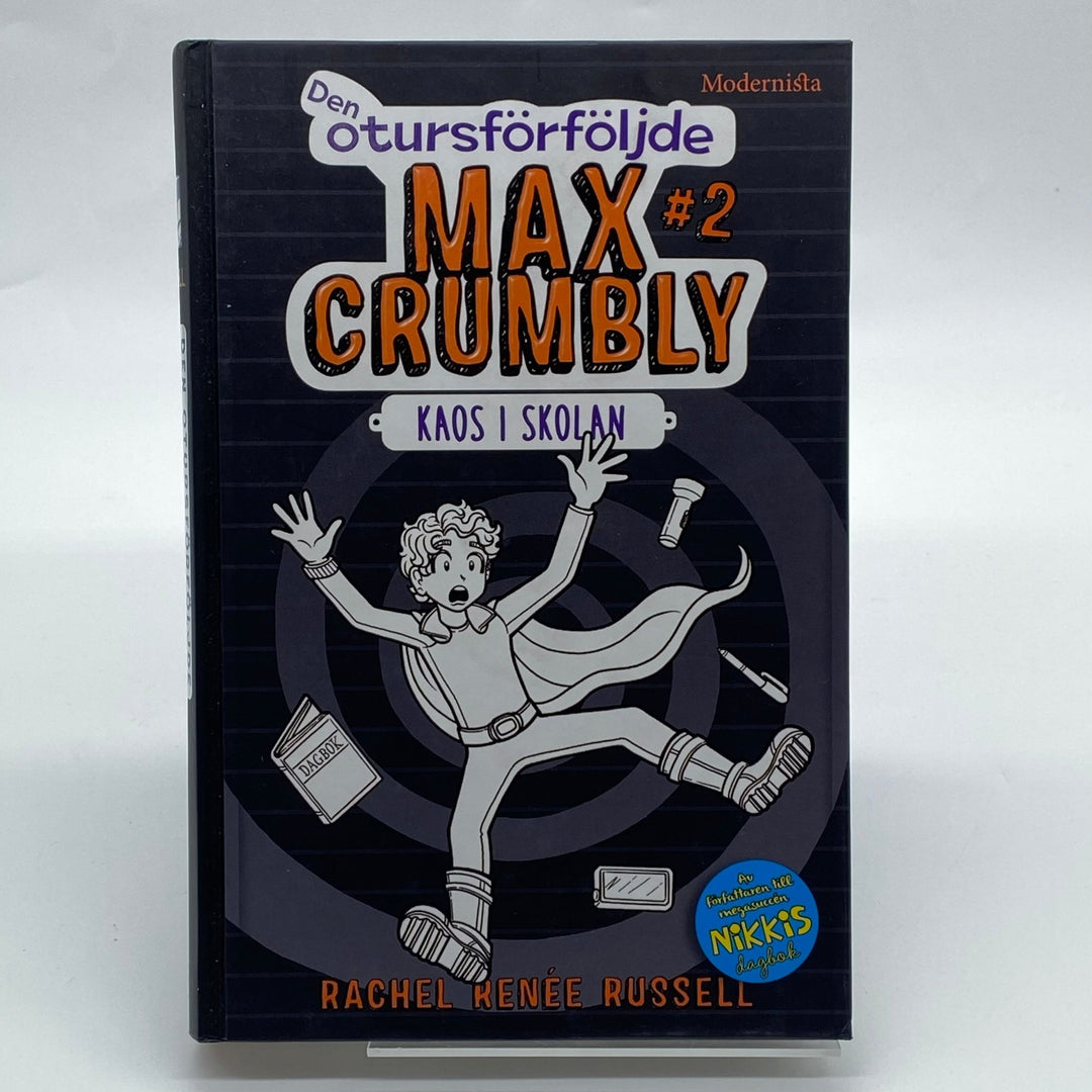 Max Crumbly 2 Kaos i Skolan Barnbok - Homy Secondhand Online