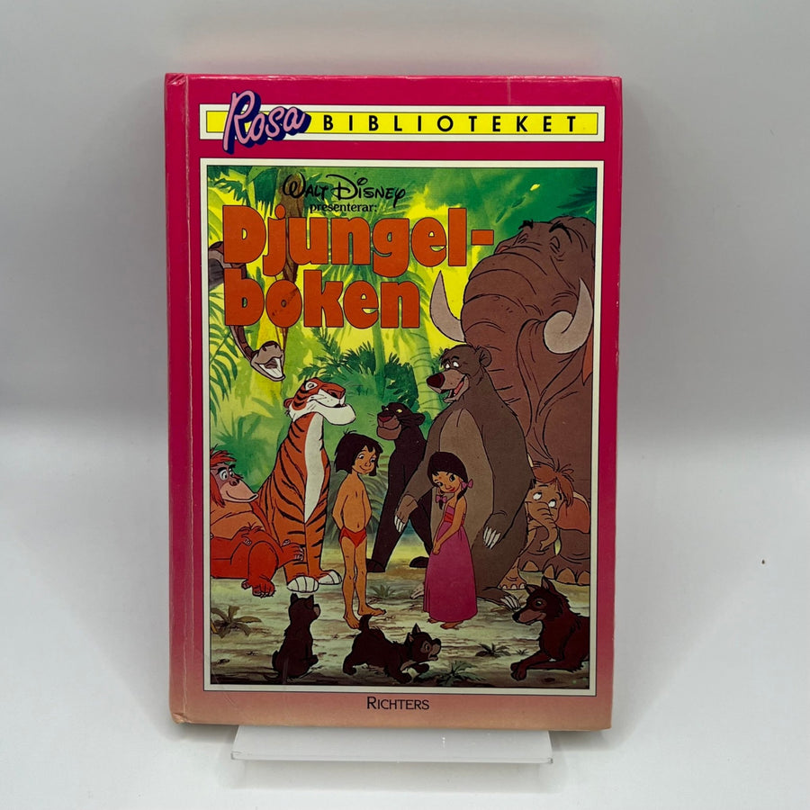 Disney Klassiker Djungelboken - Rosa Biblioteket VHS - Homy Secondhand Online