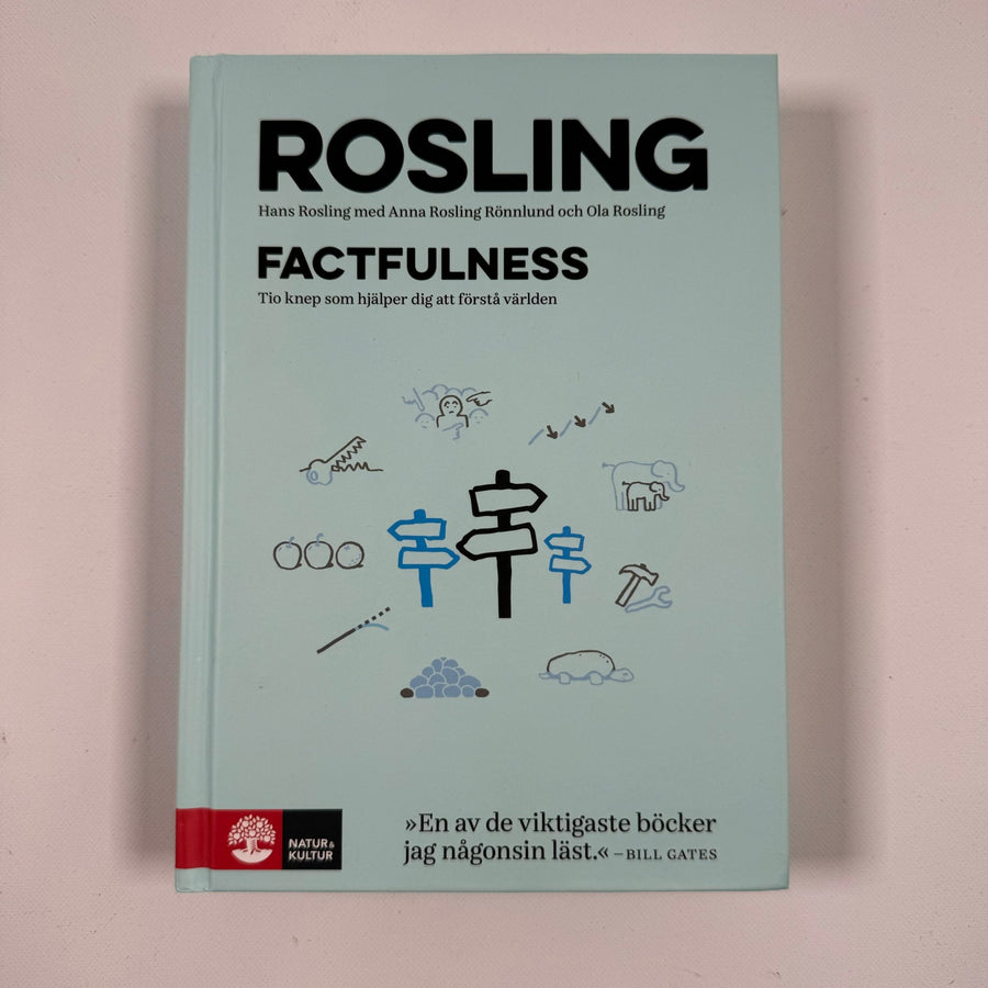 Factfulness av Hans Rosling, Anna Rosling Rönnlund och Ola Rosling - Homy Secondhand Online