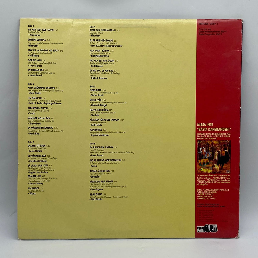 Vintage vinylskiva Dansbanden 2 Svensk musik - Homy Secondhand Online