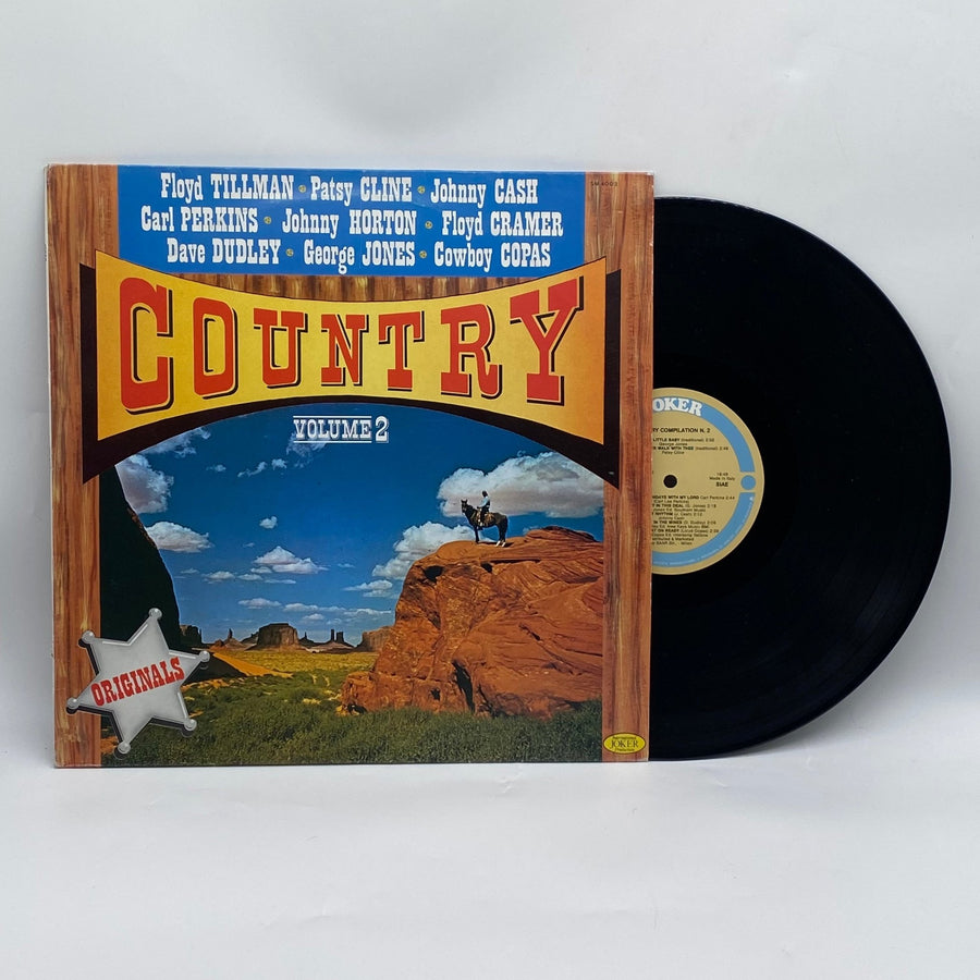 Country Volume 2 vinylskiva med Johnny Cash - Homy Secondhand Online