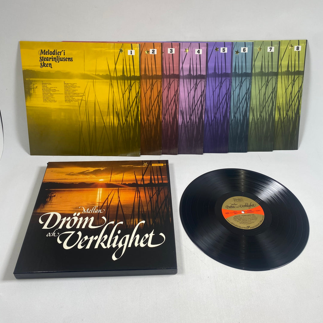 Retro Vinylskivor Samling i Mycket Gott Skick