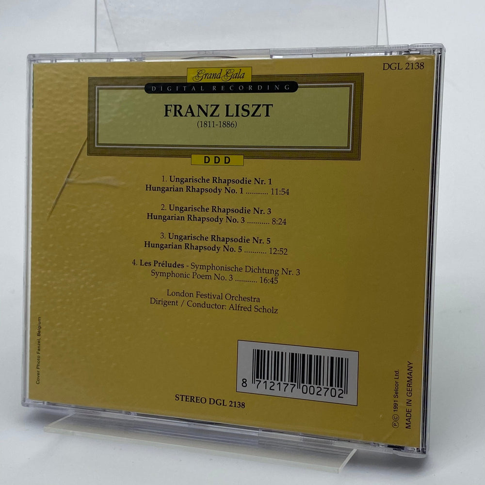 Liszt Rhapsodies och Les Préludes CD - Homy Secondhand Online