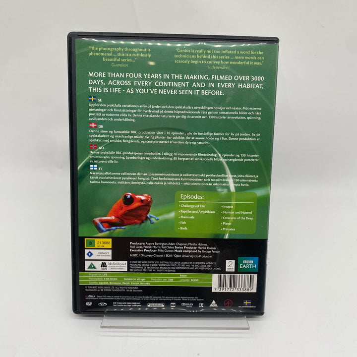 BBC Earth Life Dokumentärserie DVD Begagnad