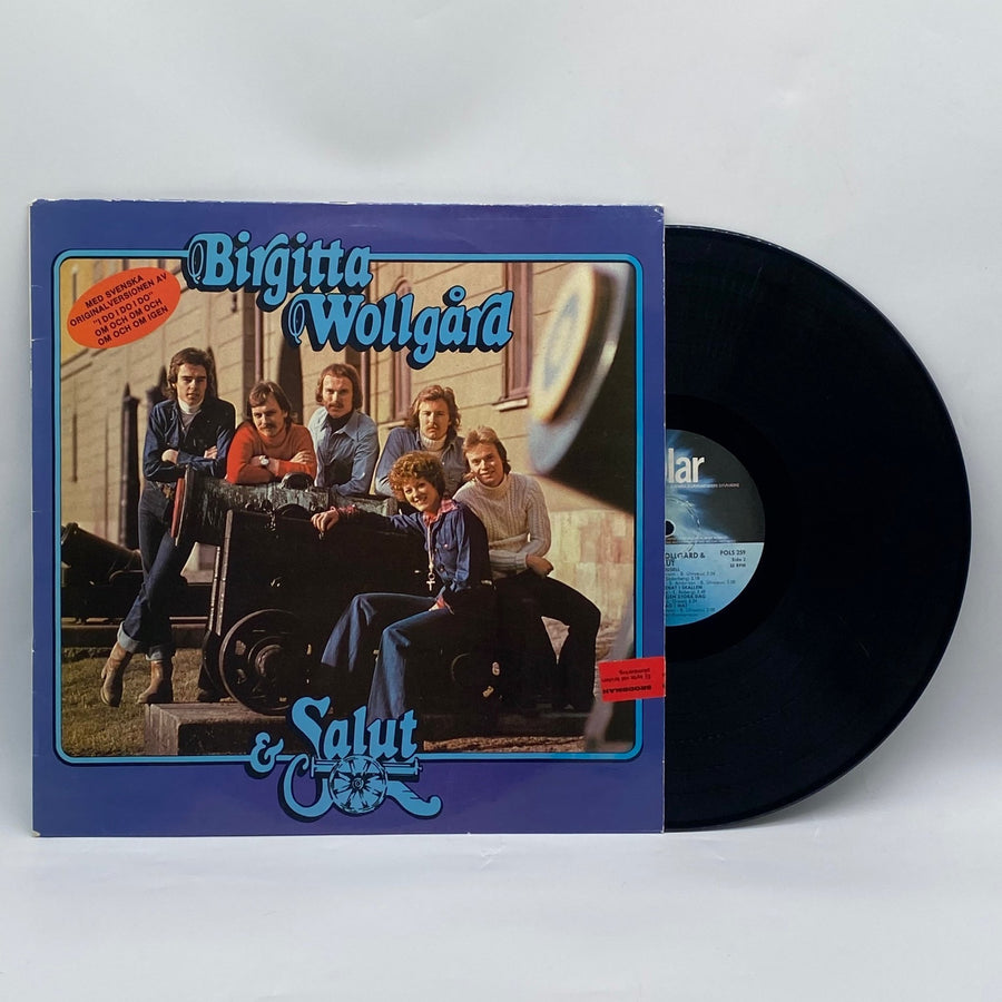 Retro vinylskiva Birgitta Wollgård & Salut - Homy Secondhand Online
