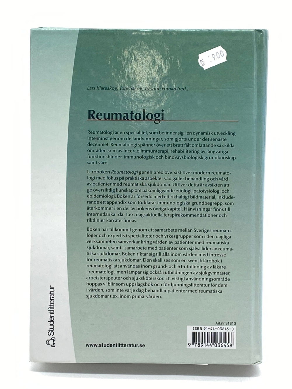 Reumatologi av Klareksog Saxne Enman - Homy Secondhand Online