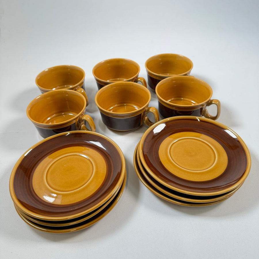 Retro Kaffeservis i Keramik - Homy Secondhand Online
